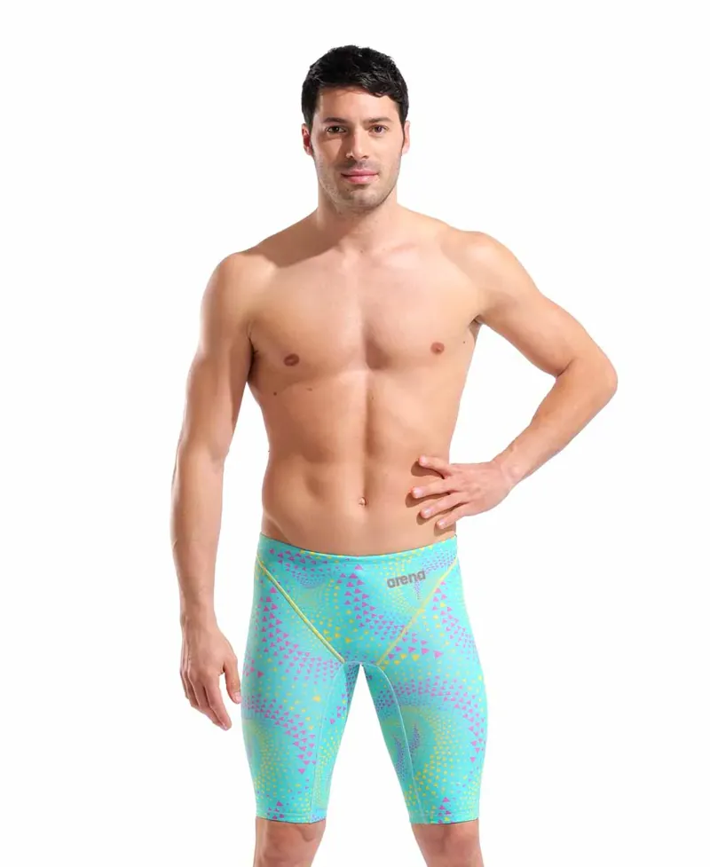 Arena Men's Powerskin ST Next LE Jammer Fireflow/Seaglass-2