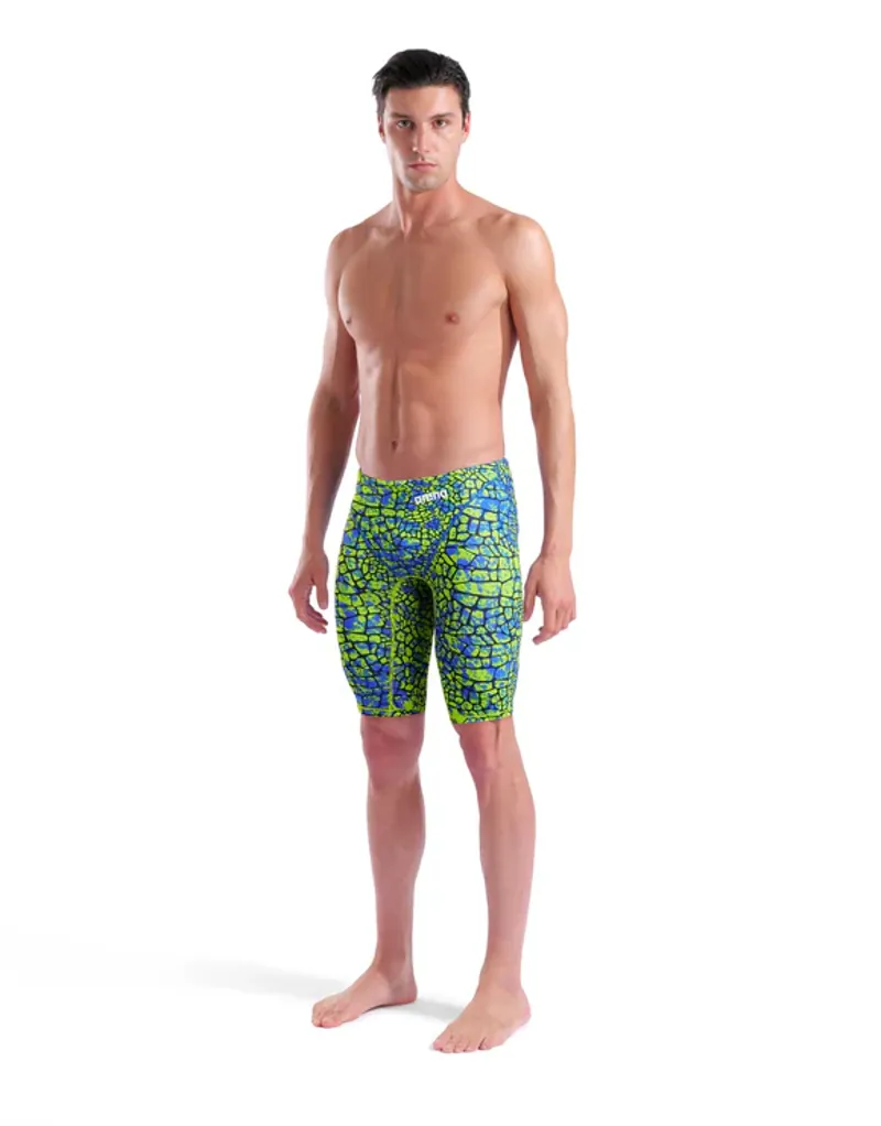 Arena Men's Powerskin ST Next LE Jammer Snake Green-5