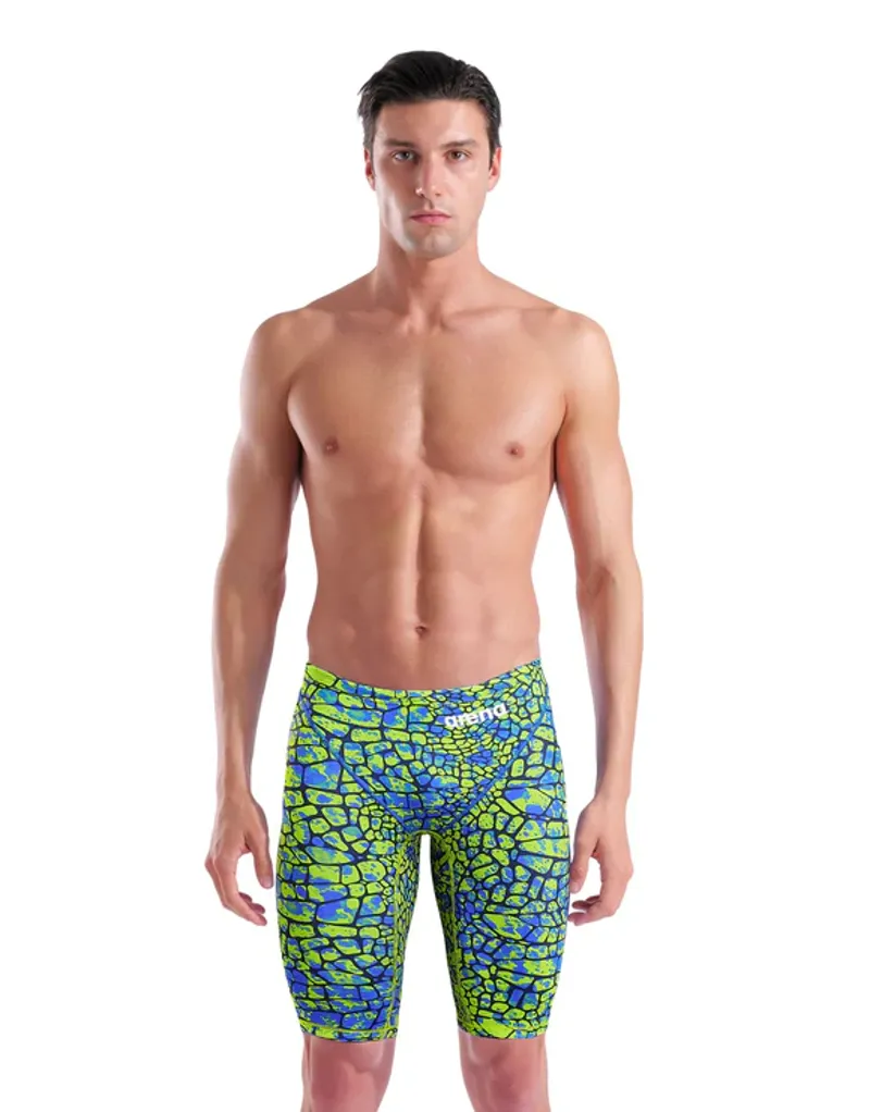 Arena Men's Powerskin ST Next LE Jammer Snake Green-1