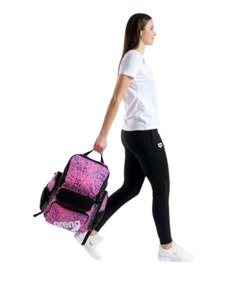 Arena One Go Backpack 45L Snakeskin Pink-9