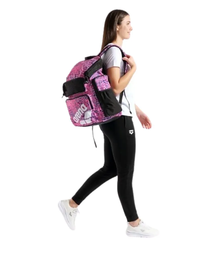 Arena One Go Backpack 45L Snakeskin Pink-8