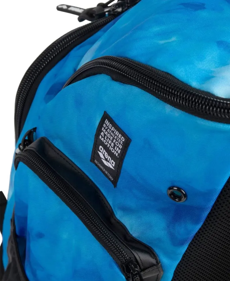 Arena Spiky III Backpack 45 Allover Blue Multi-4