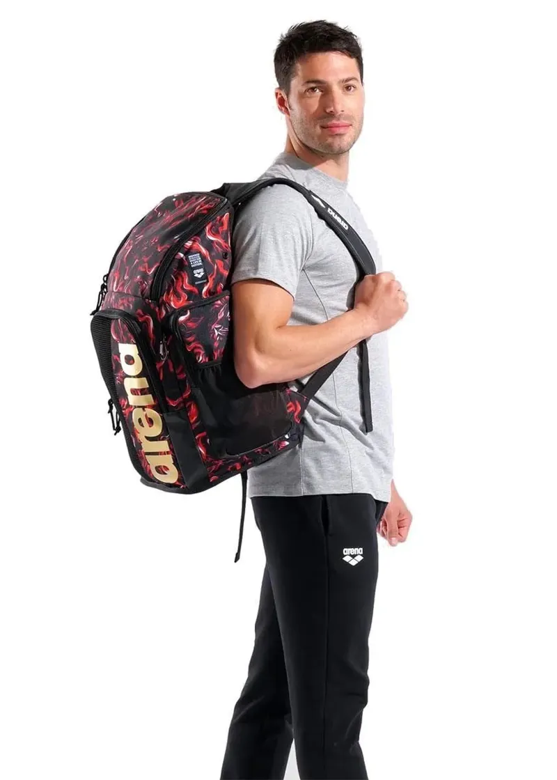 Arena Spiky III Backpack 45L Allover Multi/Black-4