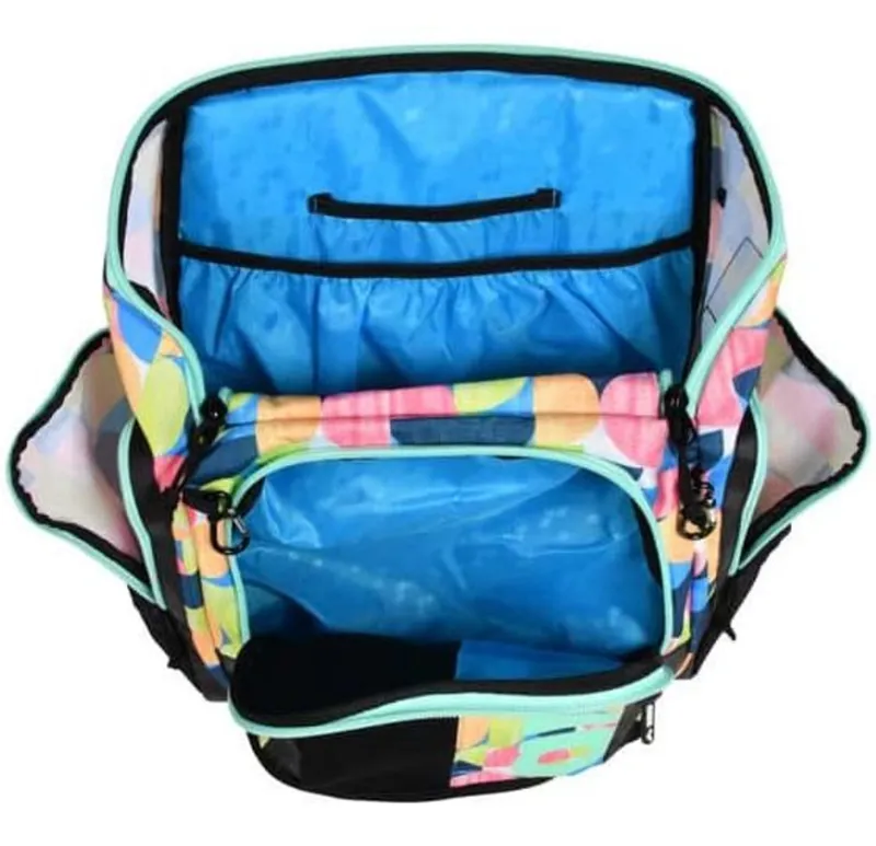 Arena Spiky III Backpack 45L Allover Print Geometric-8