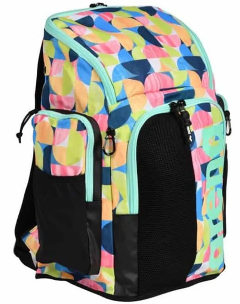 Arena Spiky III Backpack 45L Allover Print Geometric-2
