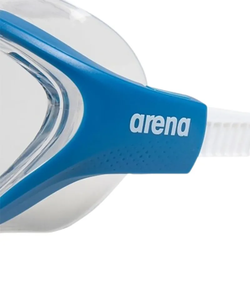 Arena The One Mask Adult Clear/Blue/White-9