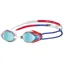 Arena Tracks Junior Mirror Goggles Gold/Blue/Red