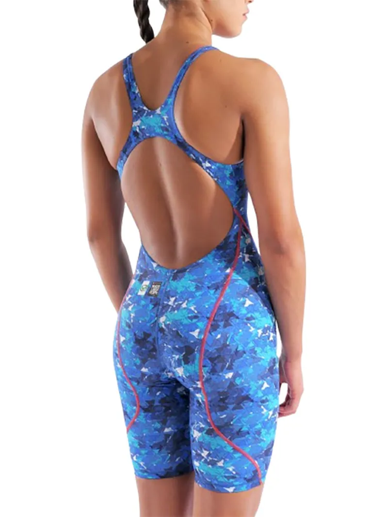 Arena Women's Powerskin ST Next Limited Edition Openback Kneeskin Splashy Multicolor-10