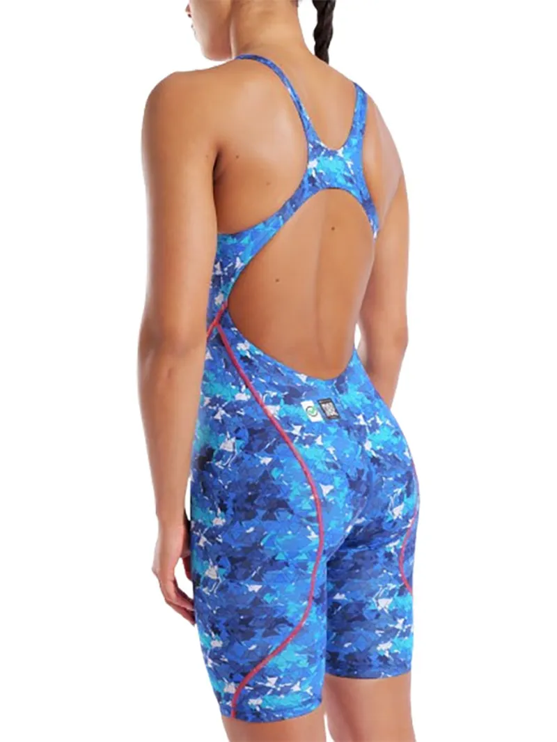 Arena Women's Powerskin ST Next Limited Edition Openback Kneeskin Splashy Multicolor-9