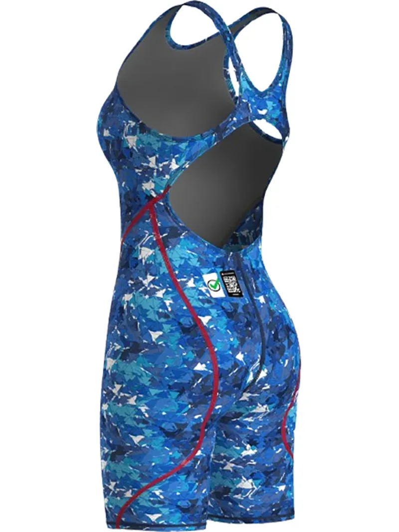 Arena Women's Powerskin ST Next Limited Edition Openback Kneeskin Splashy Multicolor-2