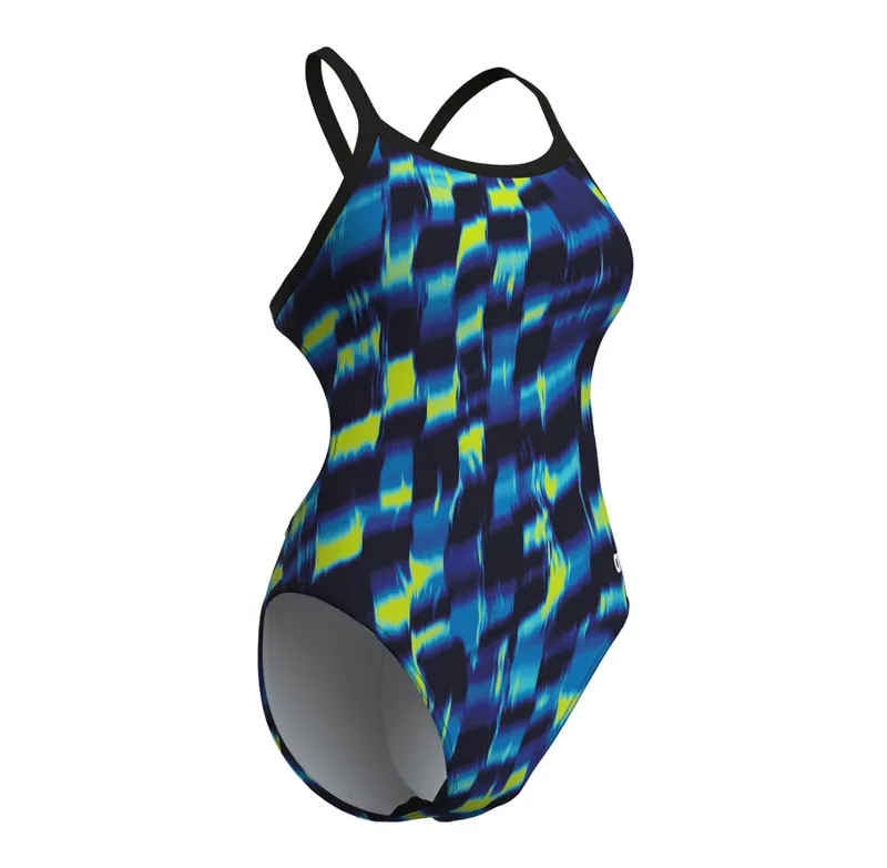Arena Women's Wave Challenge Back Swimsuit Black/Multi-1
