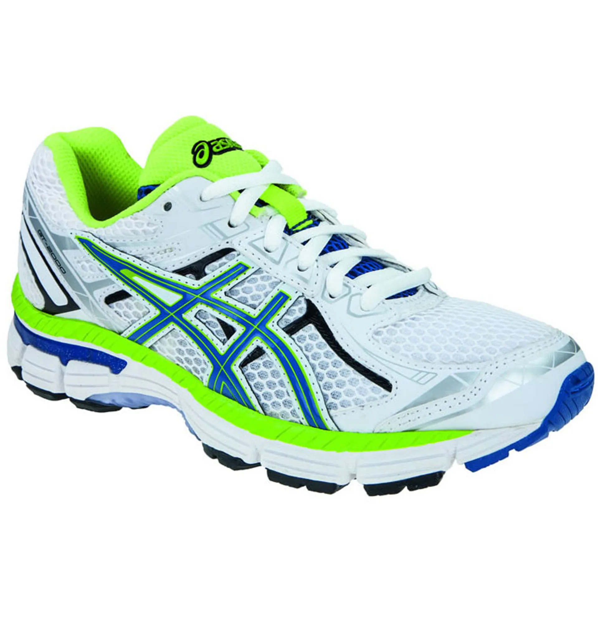 Asics GT-2000 GS White/Blue/Lime US