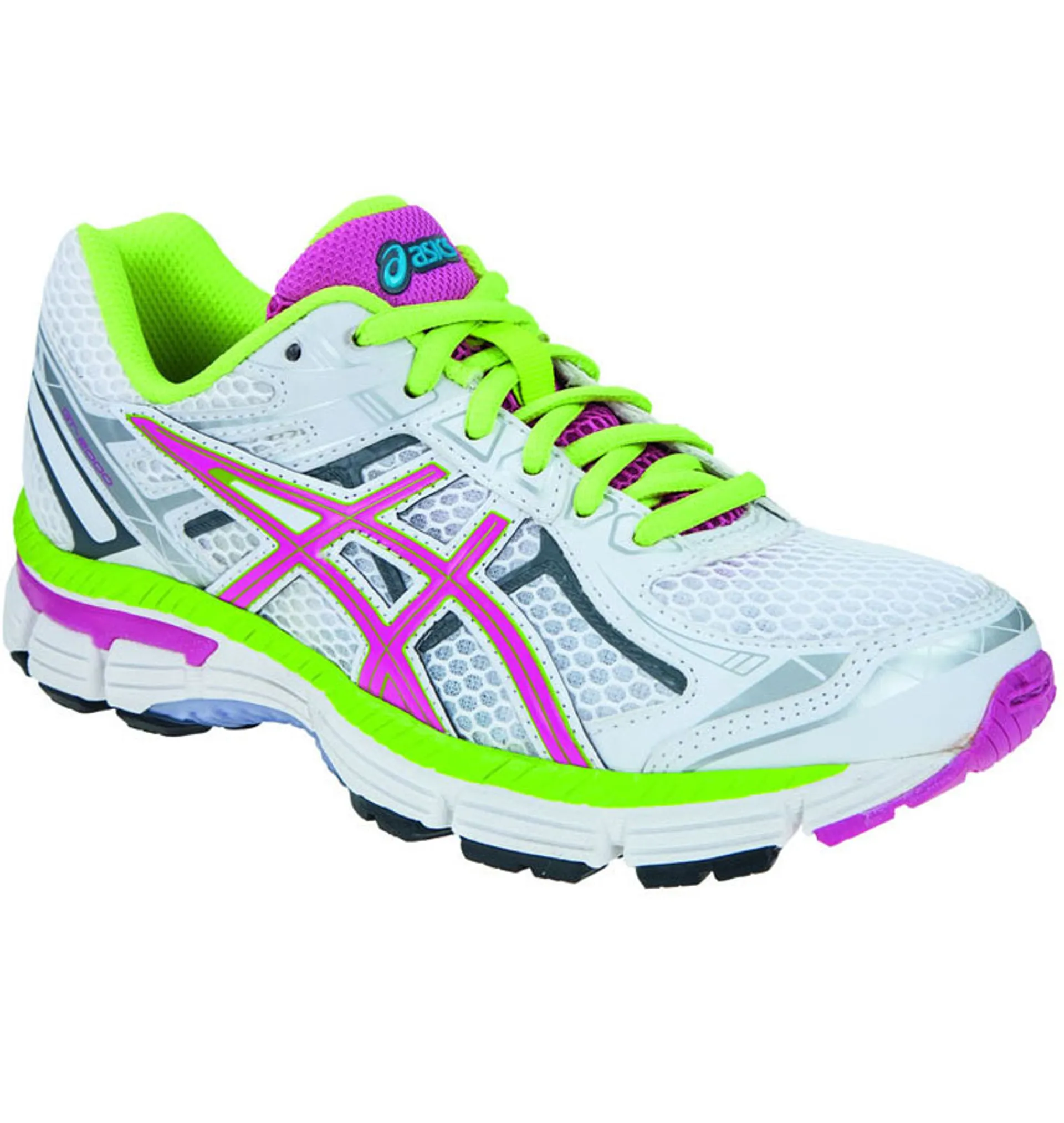 Asics GT-2000 GS White/Pink/Lime US