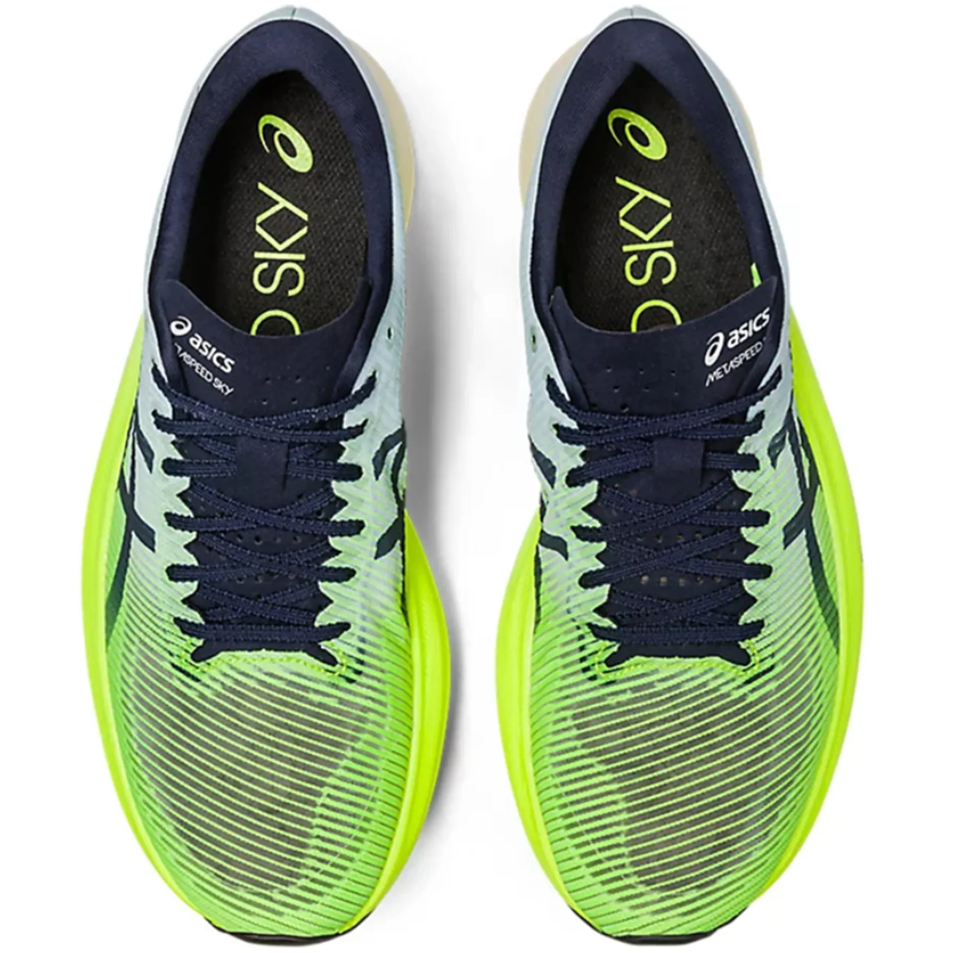 ASICS METASPEED SKY Shoes Mens Size 12 Hazard Green Running Shoes Asics Asics Metaspeed Edge+ Mens Running Shoes - Sky/Hazard Green main image 2