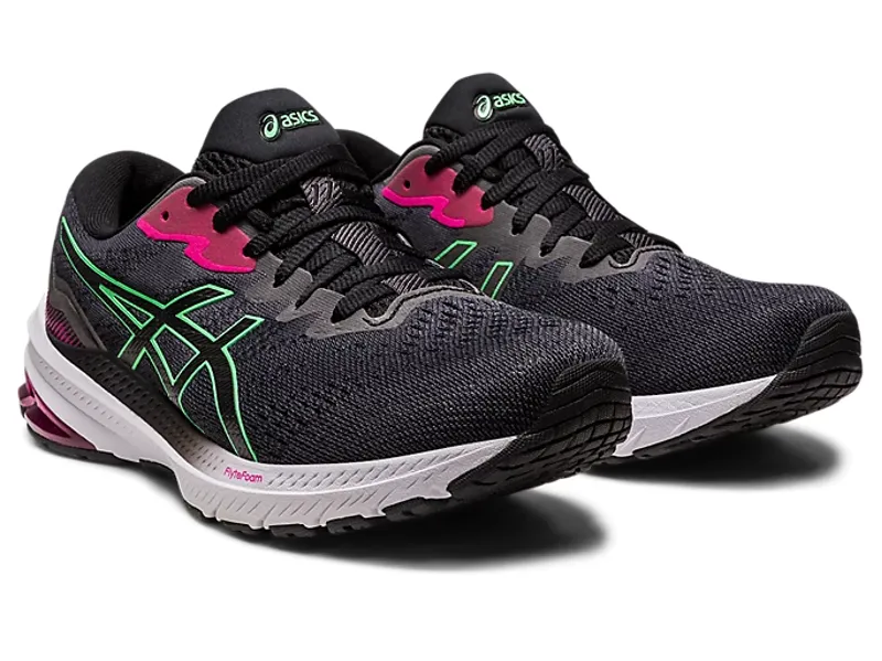 Asics Women's GT-1000 11 Black/Tourmaline-2