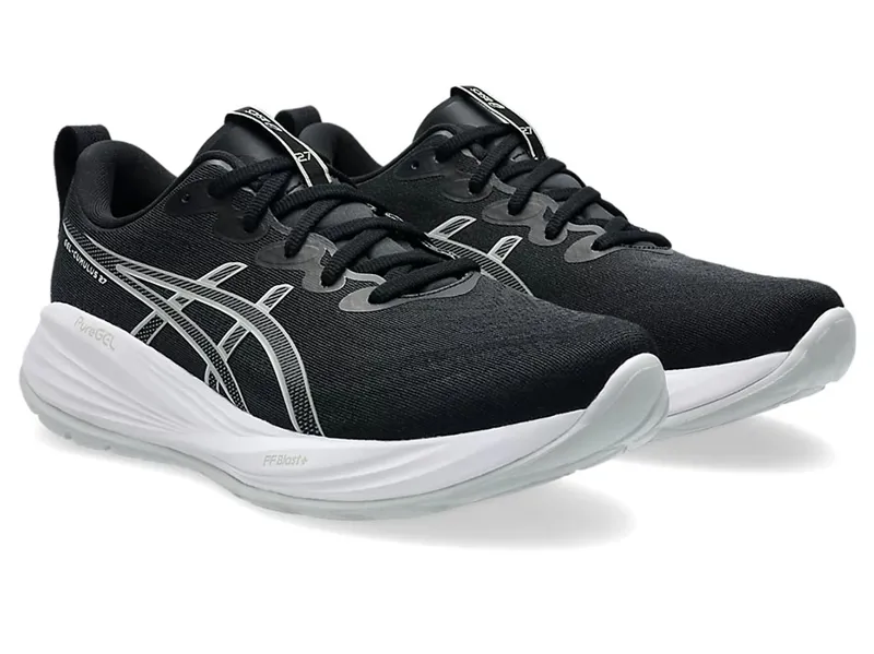 Asics Men's GEL-Cumulus 27 Black/Concrete-2