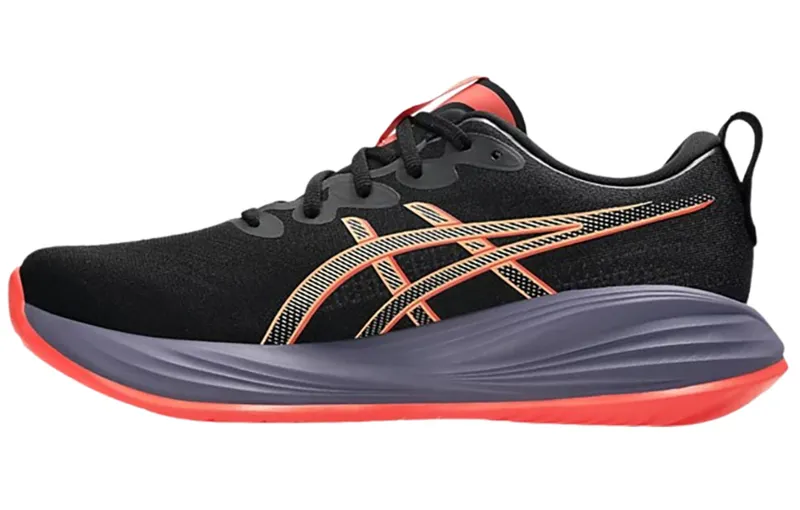 Asics Men's Gel-Cumulus 27 Black/Coral Ref-1