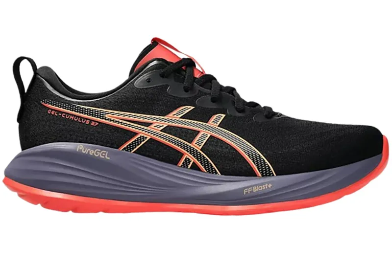 Asics Men's Gel-Cumulus 27 Black/Coral Ref