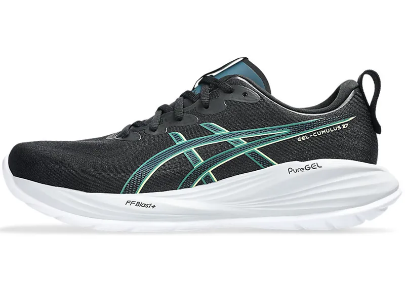 Asics Men's GEL-Cumulus 27 Black/Lucid Yellow-7