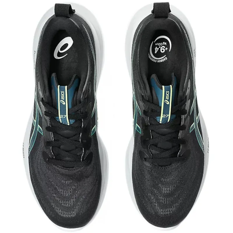 Asics Men's GEL-Cumulus 27 Black/Lucid Yellow-5