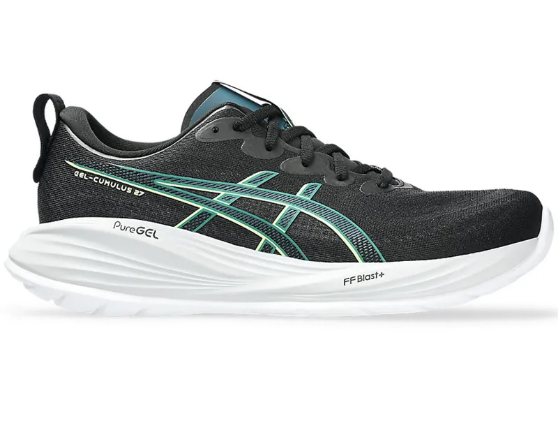 Asics Men's GEL-Cumulus 27 Black/Lucid Yellow