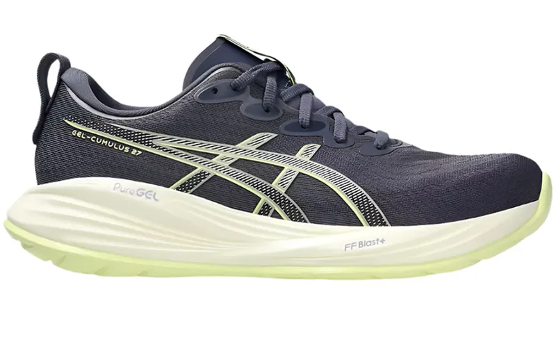 Asics Men's GEL-Cumulus 27 Indigo Fog/Lucid Yellow