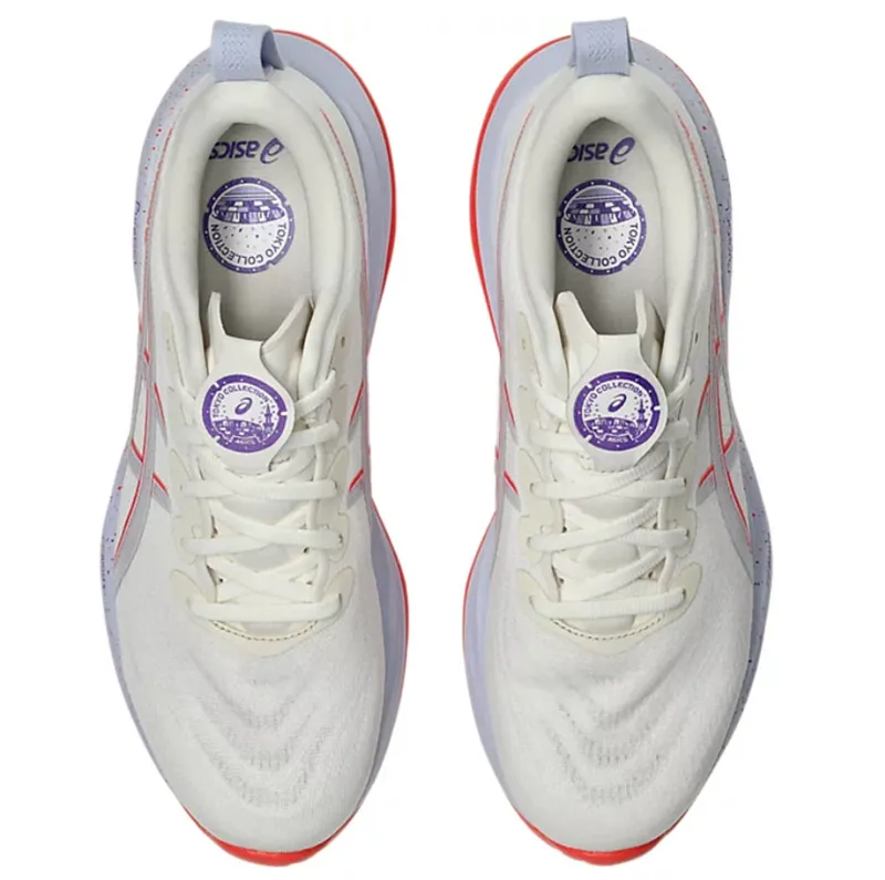 Asics Men's GEL-Cumulus 27 Tokyo Cream/Edo Purple-5