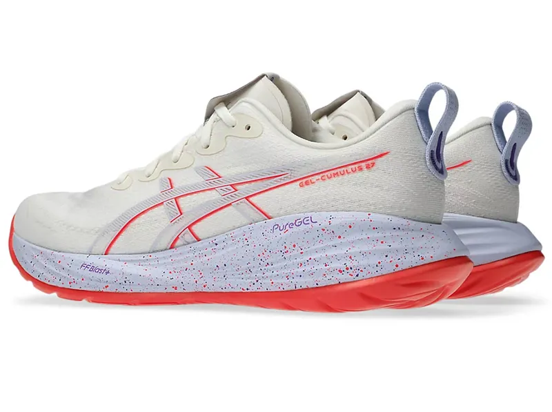 Asics Men's GEL-Cumulus 27 Tokyo Cream/Edo Purple-3
