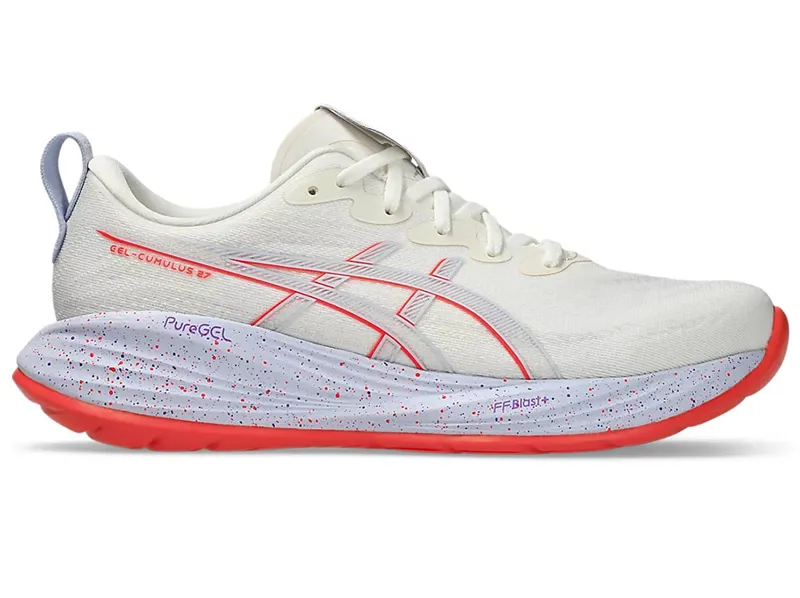 Asics Men's GEL-Cumulus 27 Tokyo Cream/Edo Purple
