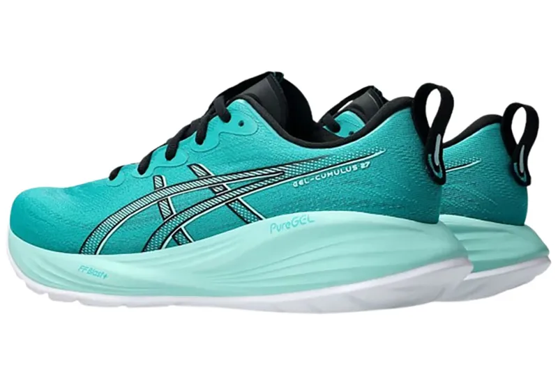 Asics Men's GEL-Cumulus 27 Wave Teal/Illuminate Mint-2