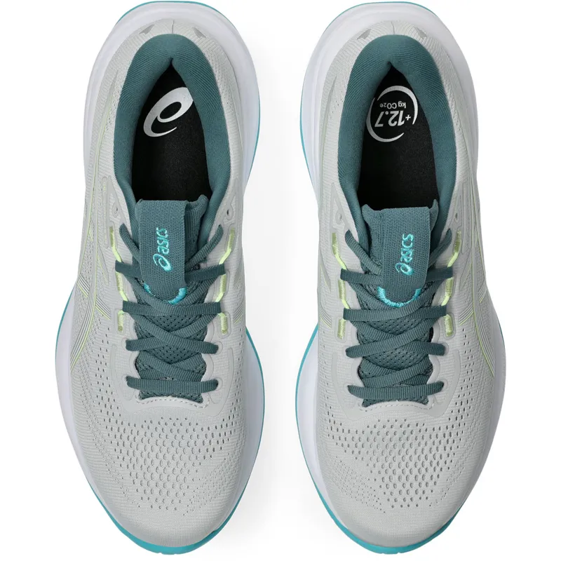 Asics Men's GEL-Cumulus 28 Cloud Grey/Energy Aqua-5