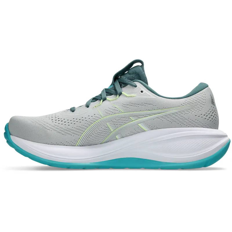 Asics Men's GEL-Cumulus 28 Cloud Grey/Energy Aqua-1