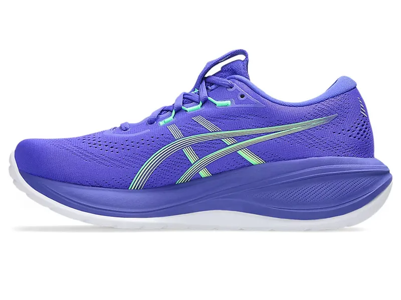 Asics Men's GEL-Cumulus 28 Cobalt Burst/Illuminate Green-1