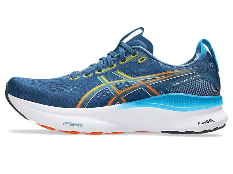 Asics Men's GEL-Kayano 32 Twilight Blue/Anzu-7