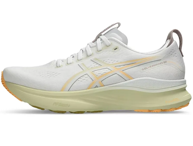 Asics Men's GEL-Kayano 32 White/Orange Glow-7