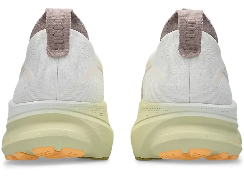 Asics Men's GEL-Kayano 32 White/Orange Glow-4