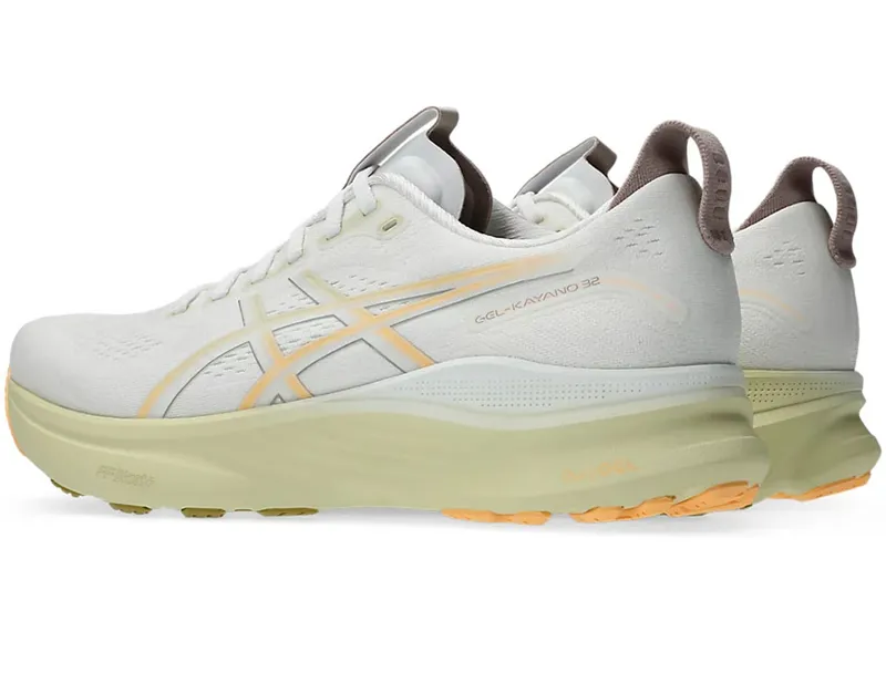 Asics Men's GEL-Kayano 32 White/Orange Glow-3