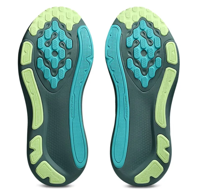 Asics Men's GEL-Kayano 33 Foggy Teal/Illuminate Yellow-6