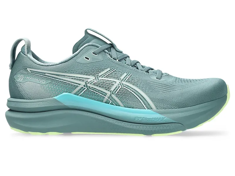 Asics Men's GEL-Kayano 33 Foggy Teal/Illuminate Yellow
