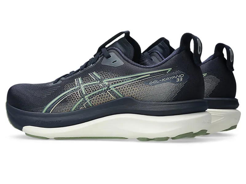 Asics Men's GEL-Kayano 33 Midnight/Khaki Green-3