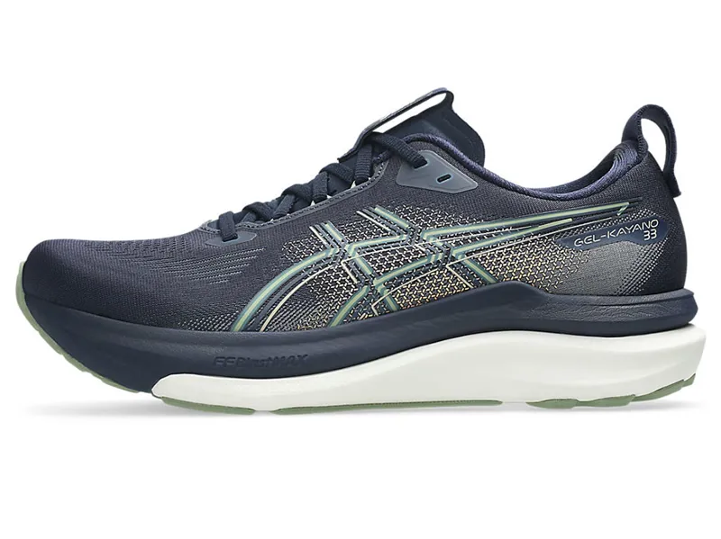 Asics Men's GEL-Kayano 33 Midnight/Khaki Green-1