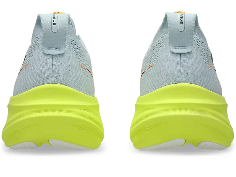 Asics Men's GEL-Nimbus 26 Paris Cool Grey/Safety Yellow-4