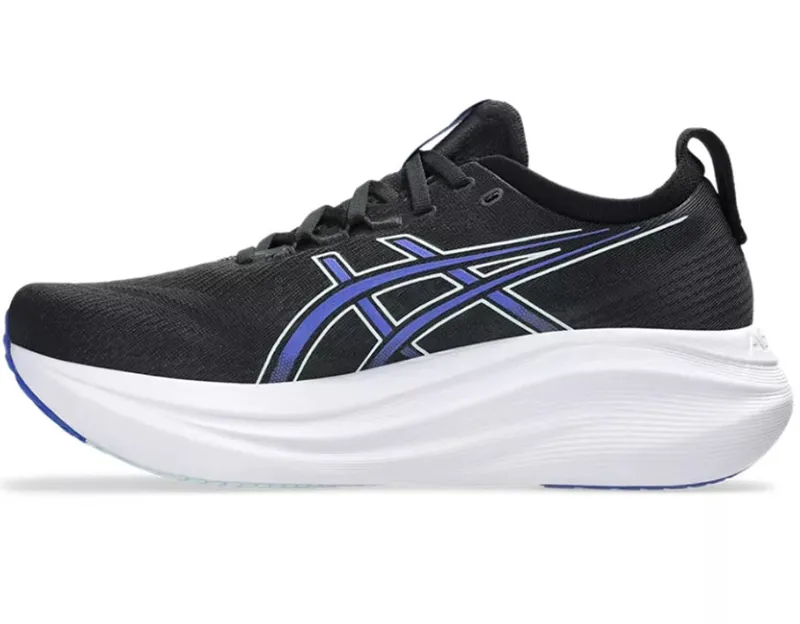 Asics Men's GEL-Nimbus 27 Black/Dark Cobalt-1
