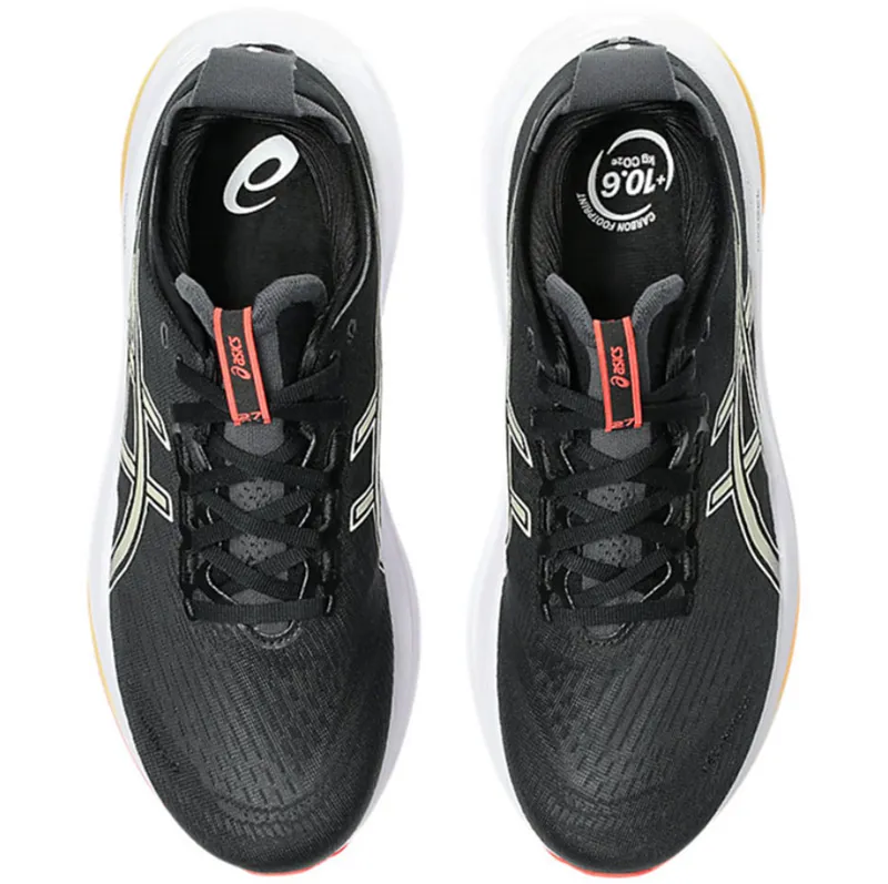 Asics Men's GEL-Nimbus 27 Black/Khaki-5