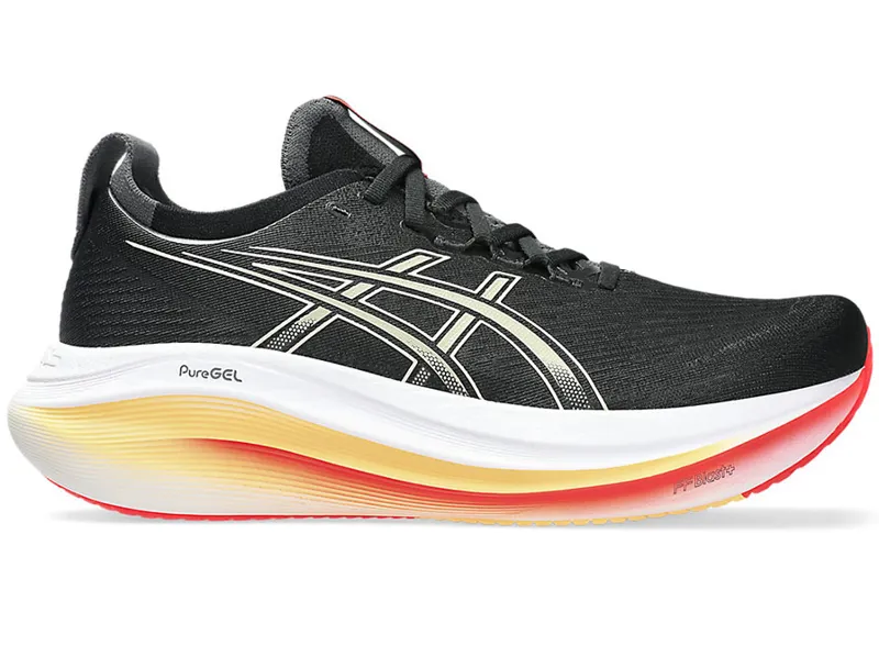 Asics Men's GEL-Nimbus 27 Black/Khaki