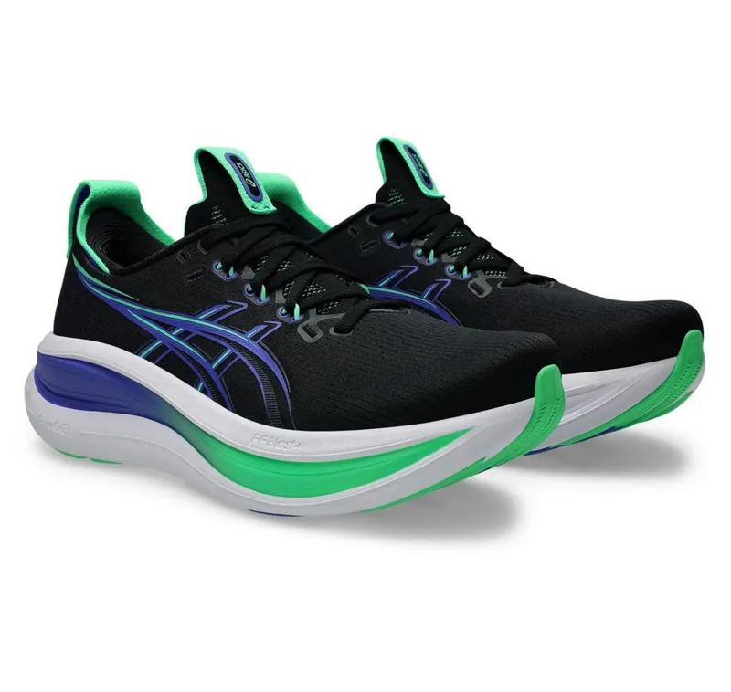 Asics Men's GEL-Nimbus 28 Black/Cobalt Burst-3