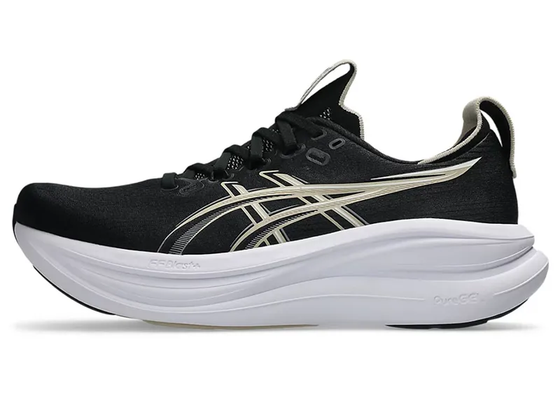 Asics Men's GEL-Nimbus 28 Black/Feather Grey-7