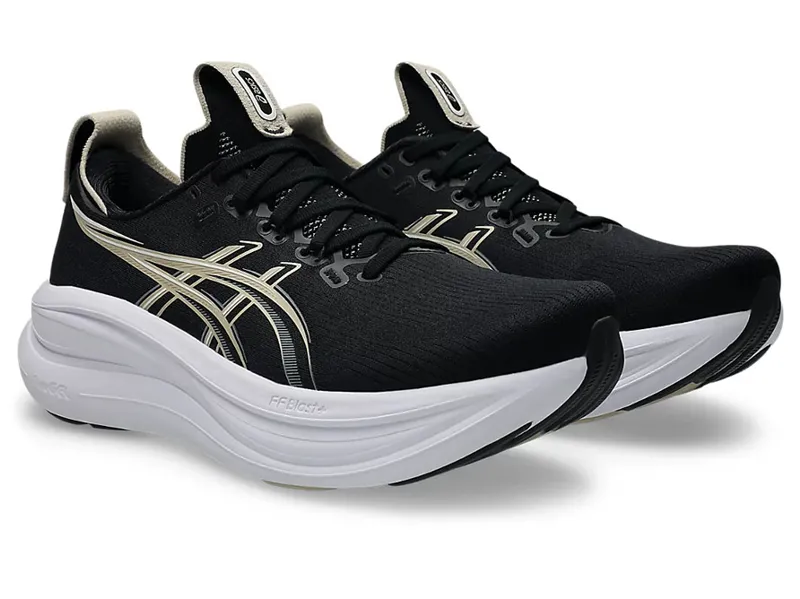 Asics Men's GEL-Nimbus 28 Black/Feather Grey-2
