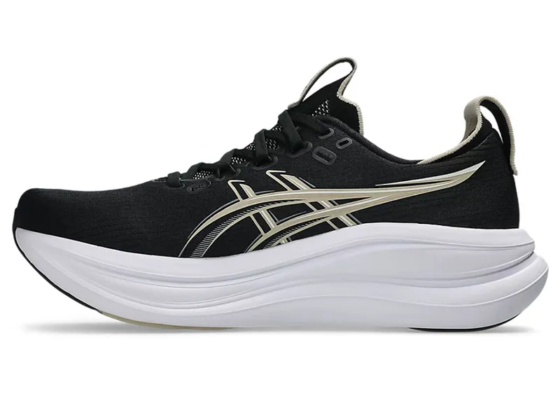 Asics Men's GEL-Nimbus 28 Black/Feather Grey-1