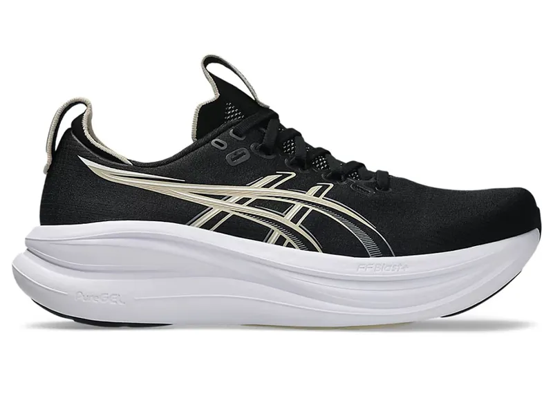 Asics Men's GEL-Nimbus 28 Black/Feather Grey